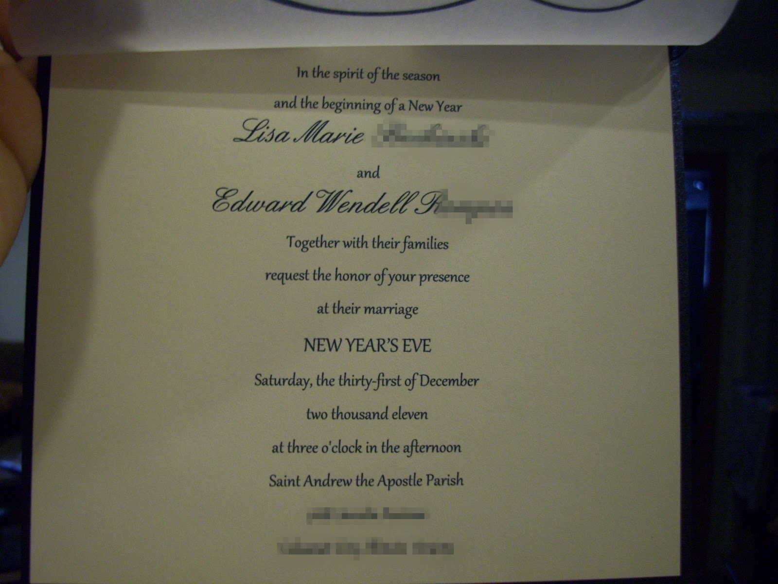 new year card wording a new year s wedding invitation weddingbee new year card wording a new year s wedding invitation weddingbee