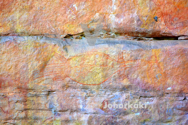 Australian Aboriginal Food Rock Painting Australian-Aboriginal-Food-Rock-Painting