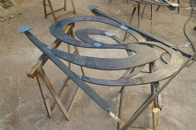 Fabricación de barandilla de forja olayaherreriayforja.com