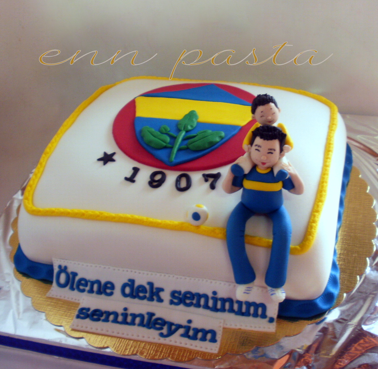 Enn Pasta Fenerbahçeli Doğumgünü Pastası