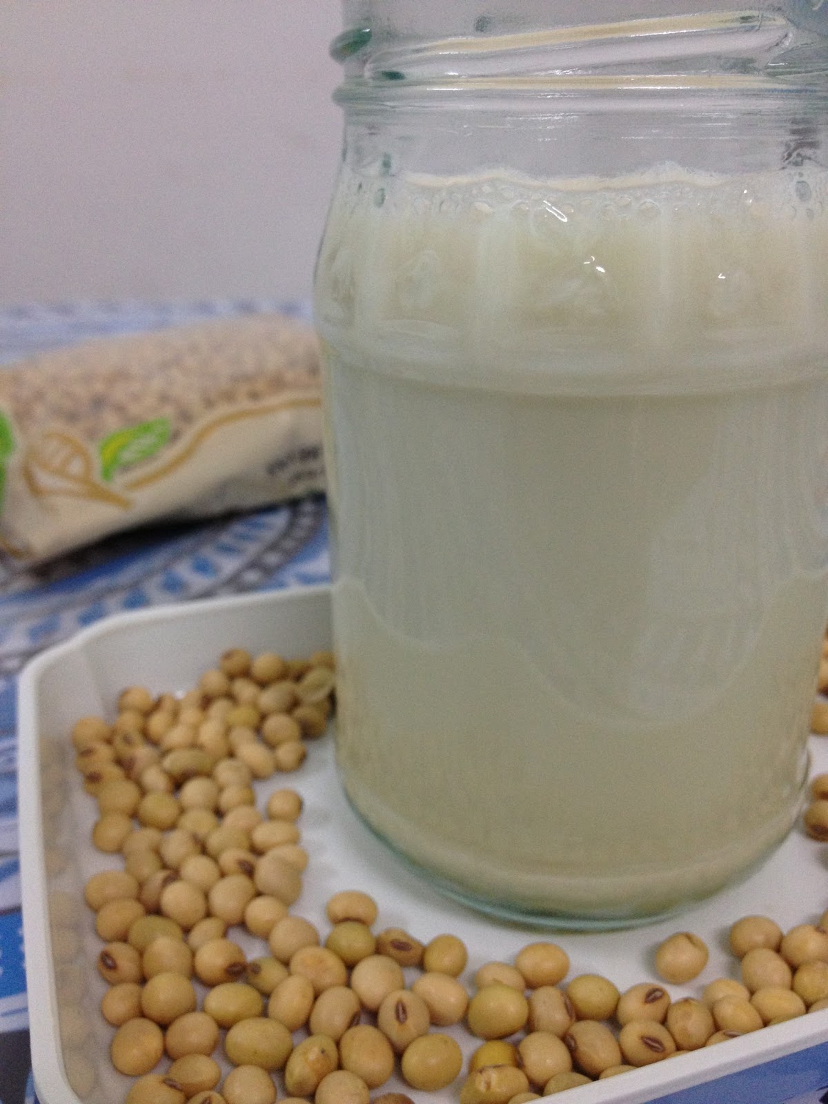 Homemade Soya Milk Topsy Turvy Kitchen