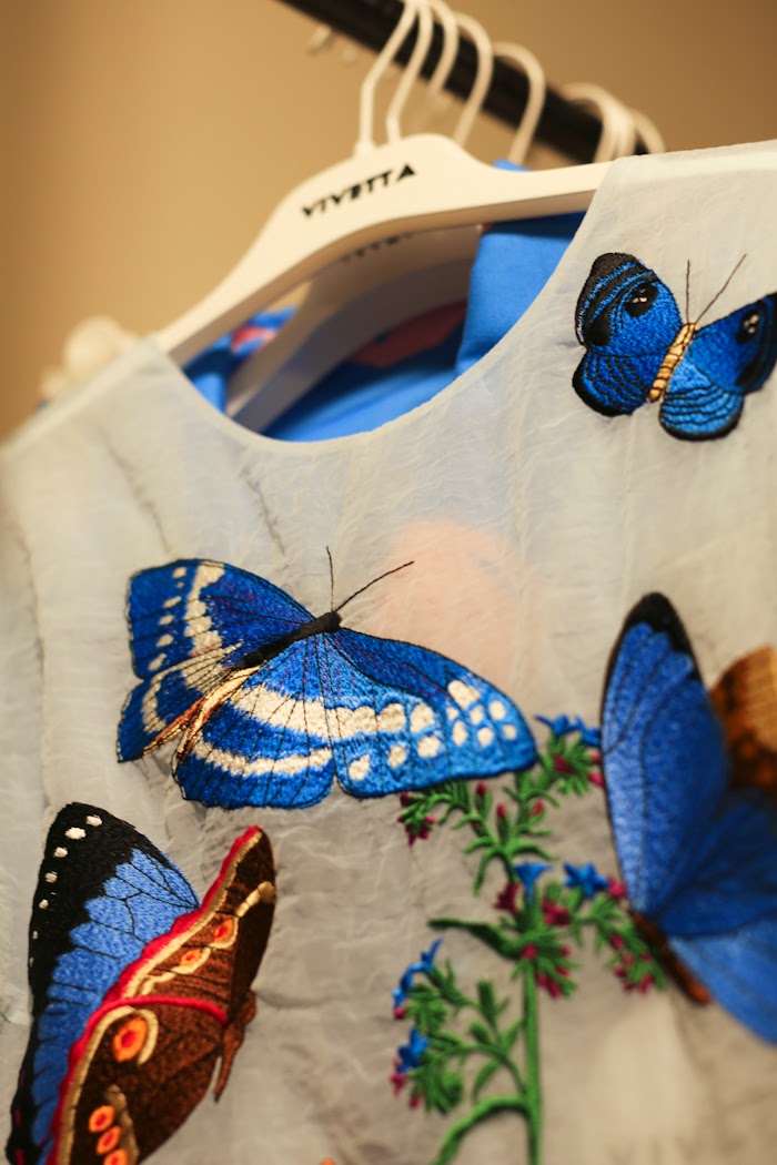 vivetta ss15 butterfly dress