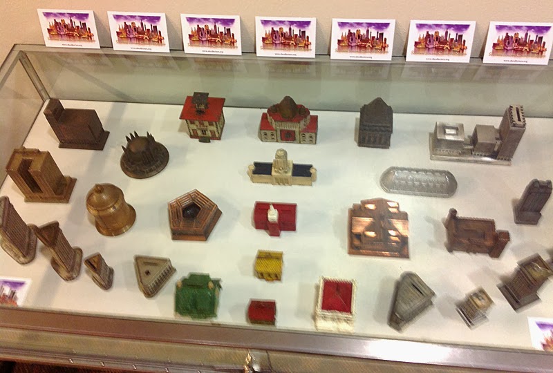 Building Collector Buildings and Coin Banks Exhibited at Orlando Library