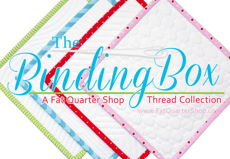 Fat Quarter Shop's Jolly Jabber The Binding Box by Fat Quarter Shop and Aurifil Threads