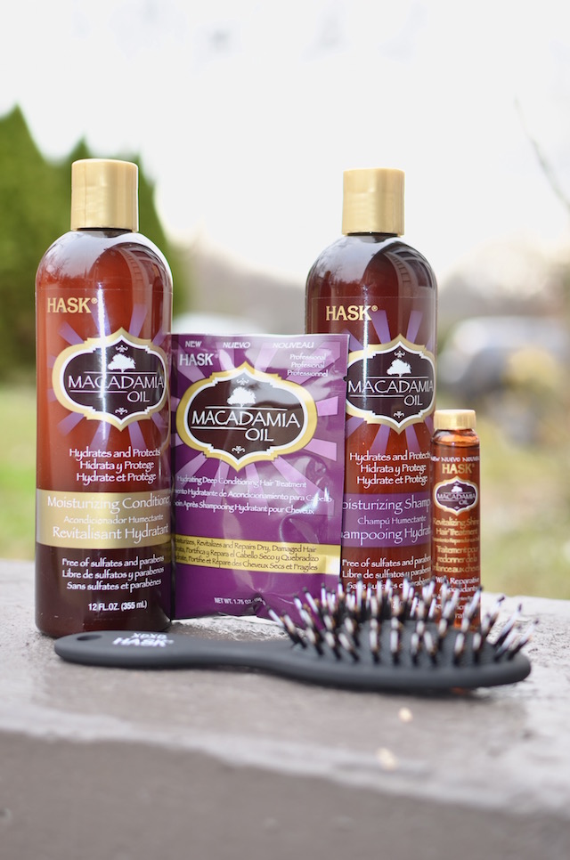 HASK Macadamia Oil Moisturizing Hair Care Collection MARIESTILO