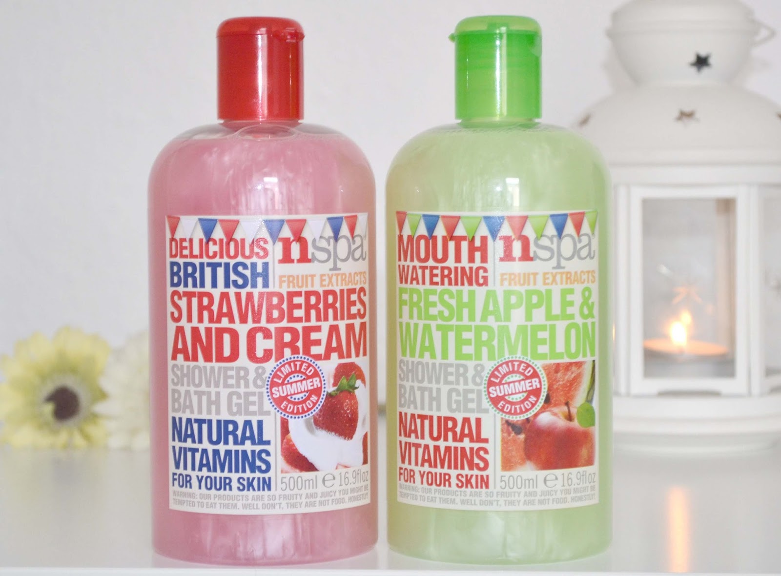 NEW Limited Edition Nspa Shower Gels Beautiful Solutions