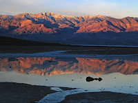 Badwater Springs at Sunrise, Death Valley National Park, Cal wallpapers