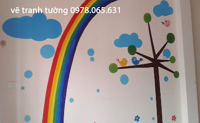 vẽ tranh tường mầm non vẽ tranh tường,vẽ tranh tường phòng bé