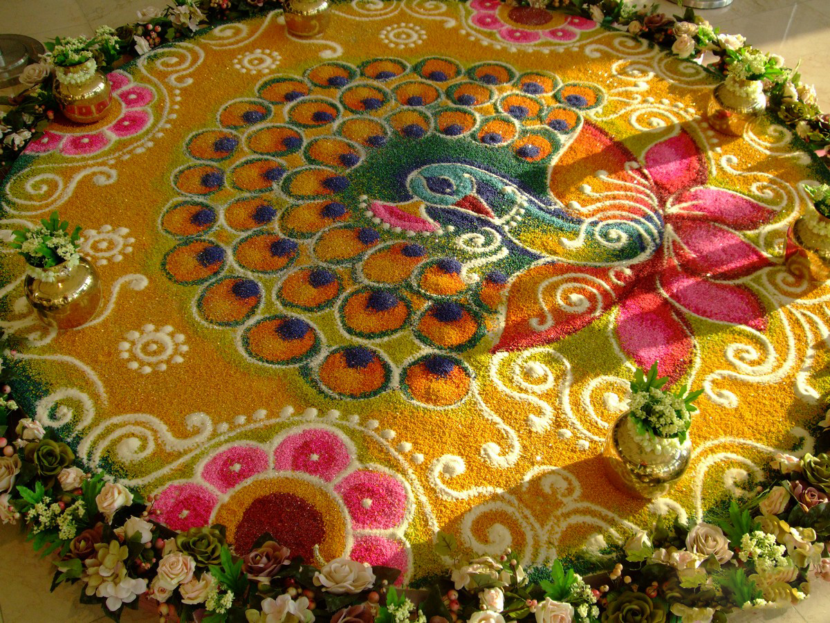 latest beautiful rangoli designs for sankranthi 2016 Latest Fashions World Wallpapers 4 latest beautiful rangoli designs for sankranthi 2016