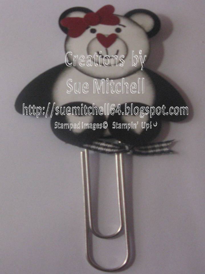 Card Making Ideas In Australia Part - 33: Punch Art With Stampinu0027 Up Punches - Teddy And Panda Card Making Ideas