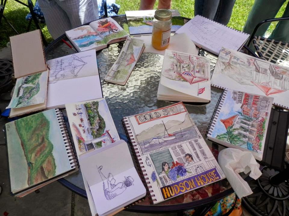 sketching in cold spring new york sketching in cold spring new york