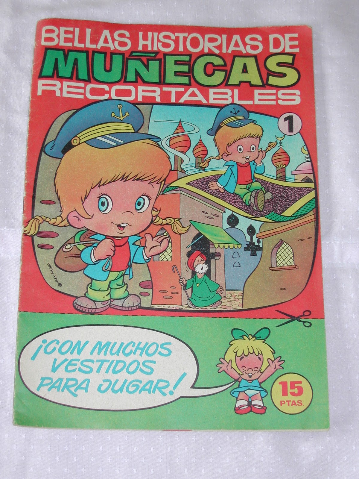 muñecas recortables años 60