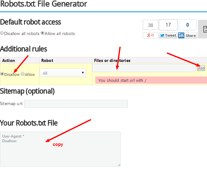 Robots.txt+Generator