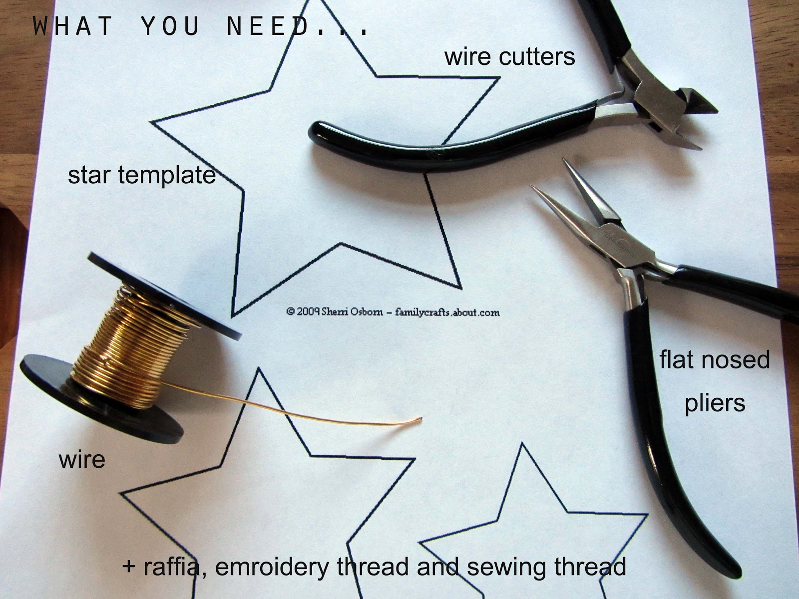 The Bumbling Bee d.i.y. hanging stars...