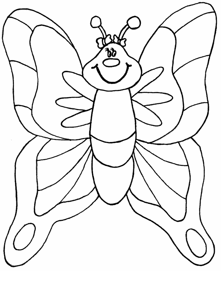 Butterfly Color Pages Butterfly Color Pages