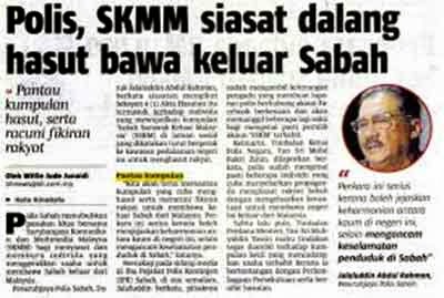 empat lelaki didakwa miliki risalah hasutan Berita Sabah SSKM