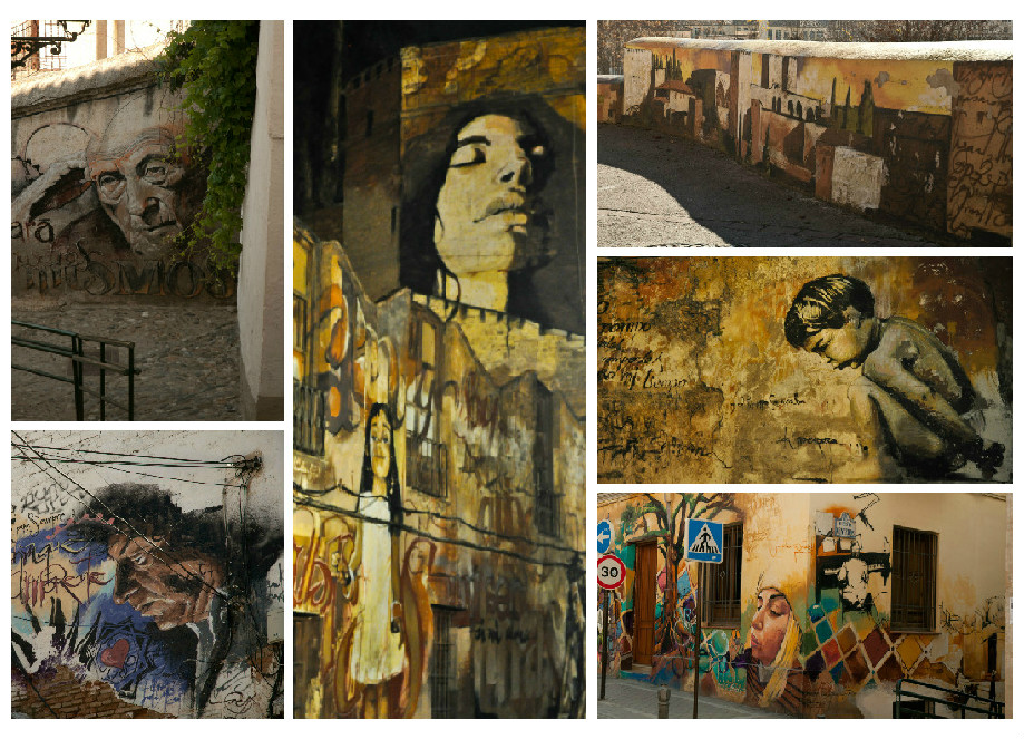 Arte urbano de Granda del Niño de las Pinturas
