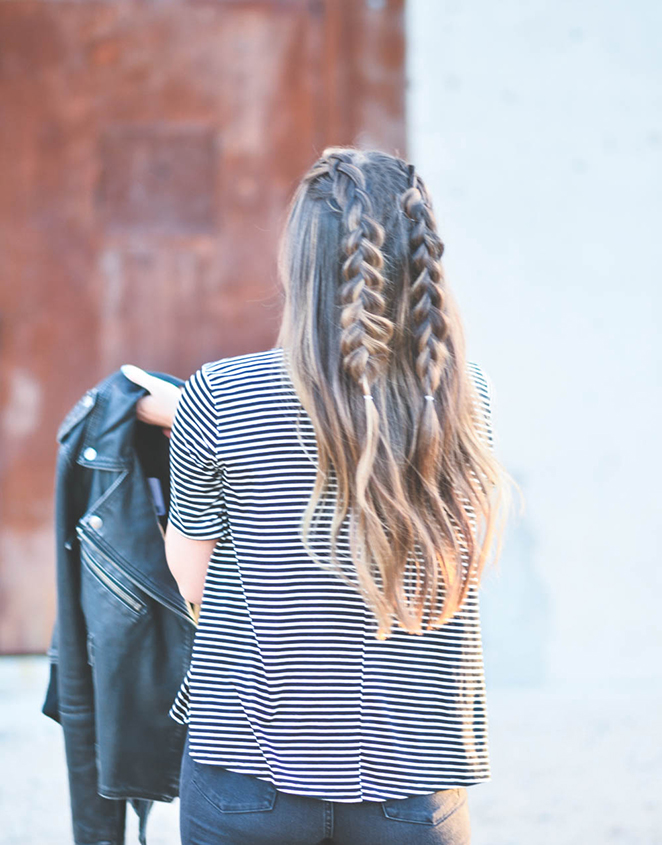 Golden Swank BRAIDS AND LEATHER ARE ALWAYS A GOOD IDEA