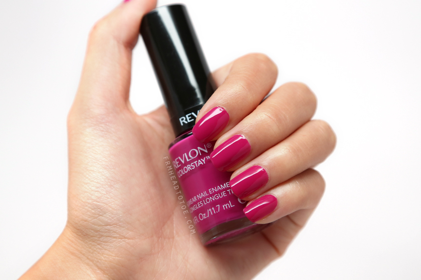 Manicure Monday: Revlon Rich Raspberry - From Head To Toe