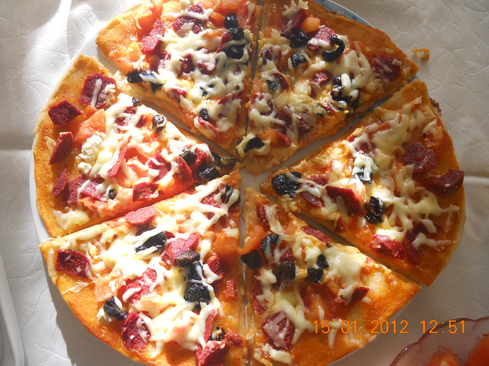 ALTINSIRMA EV YAPIMI PİZZA