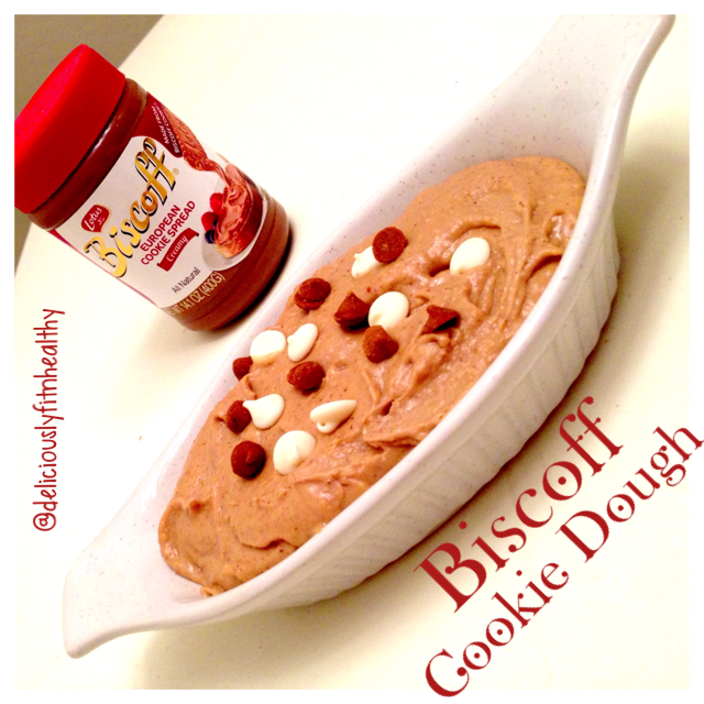 Deliciously Fit 'N' Healthy Biscoff Cookie Dough