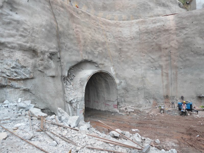 Chenani Nashri Tunnel Project J&K