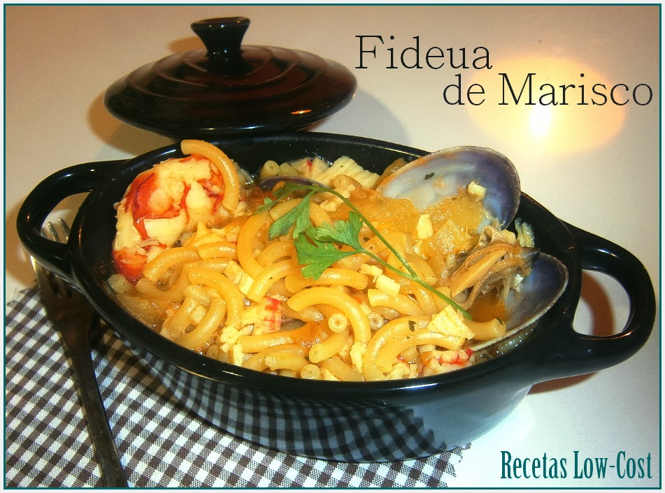 Fideua de Marisco. Fideua de Marisco.