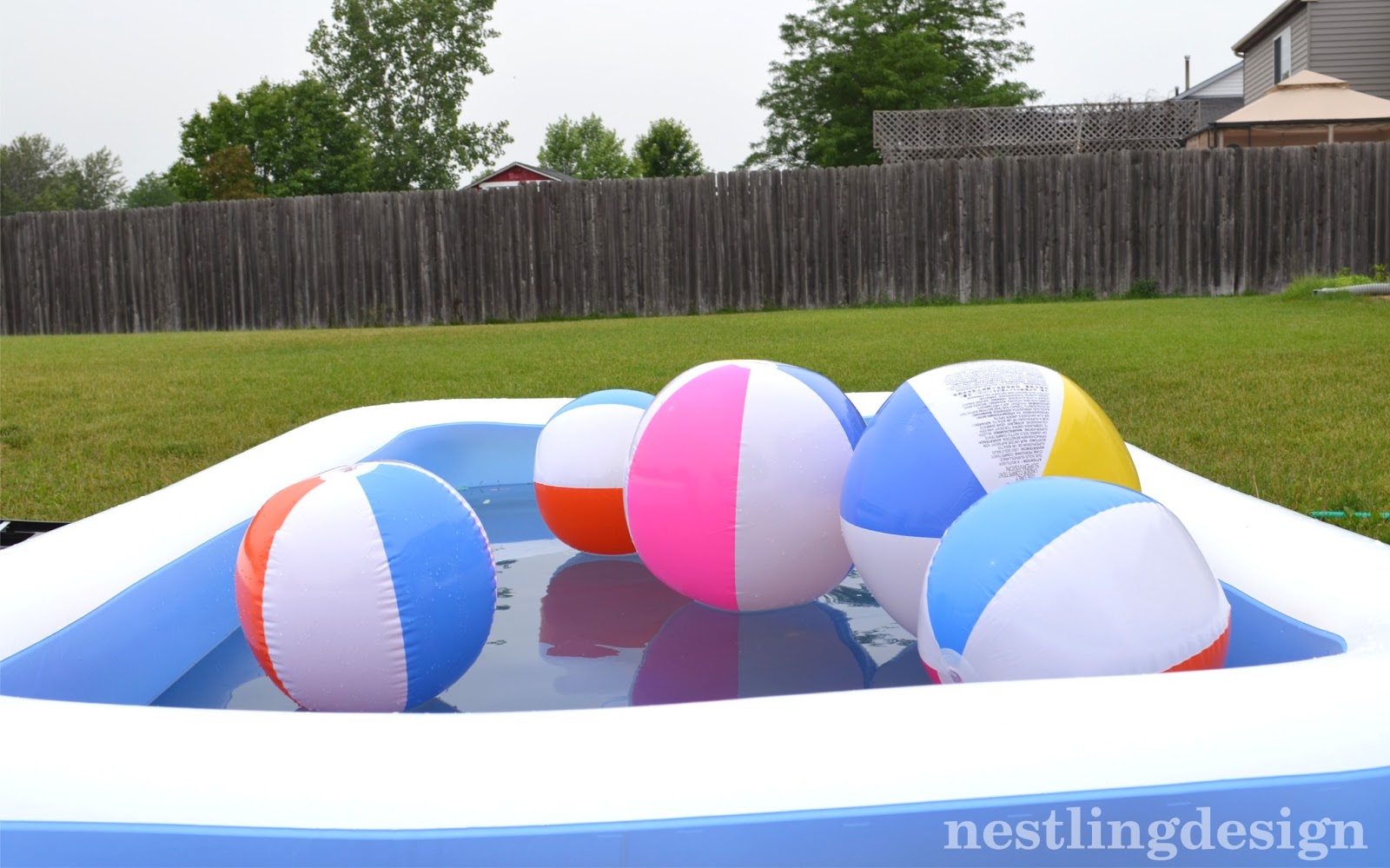 Nestling Beach Ball Pool Party Reveal! {New to the Shop}