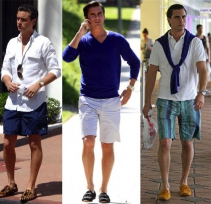 mocassim usa com meia