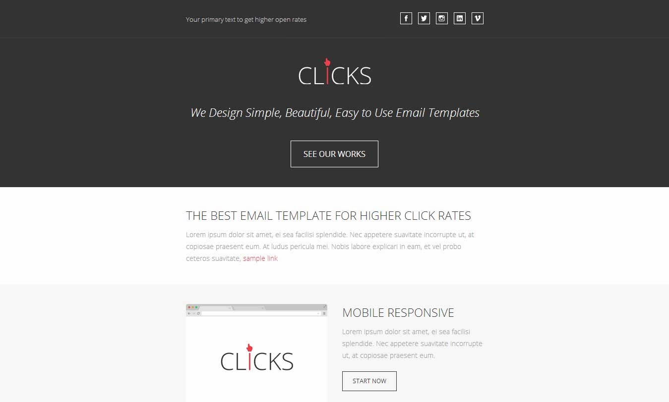 responsive email template 90 excellent responsive email templates tinydesignr responsive email template 90 excellent responsive email templates tinydesignr