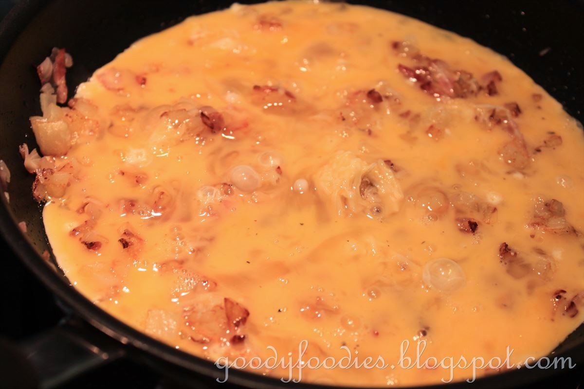 GoodyFoodies Recipe French Omelette Savoyard (Delia Smith)