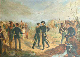 ABRAZO DE YATASTO (Salta) General MANUEL BELGRANO y Coronel JOSÉ DE SAN MARTÍN (20/01/1814)