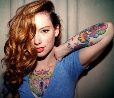 Tattoos femininas mulheres tatuadas