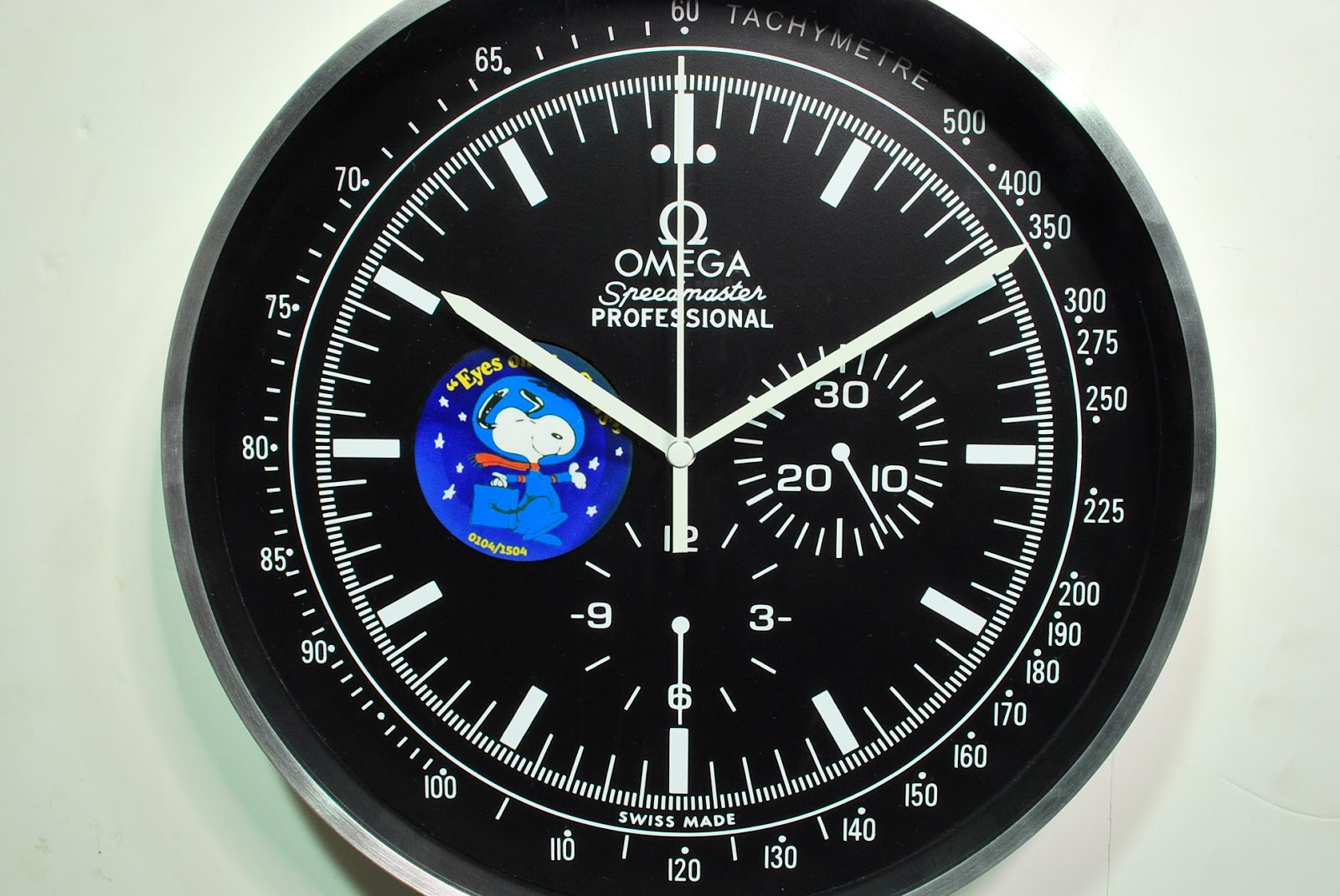 Where to Find Omega Snoopy Speedmaster Clock - Wall Clock