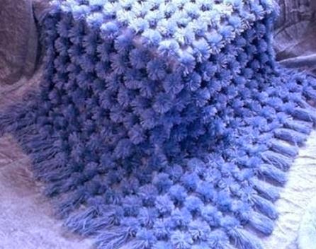 Pom Pom Blanket | eBay