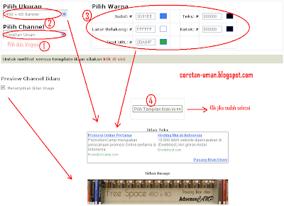 Cara Pasang Script iklan adsensecamp di blogspot/blogger