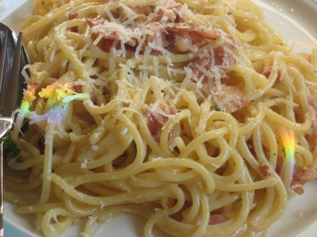 GINO D’ACAMPO'S RECIPE FOR CLASSIC ITALIAN SPAGHETTI CARBONARA ( with