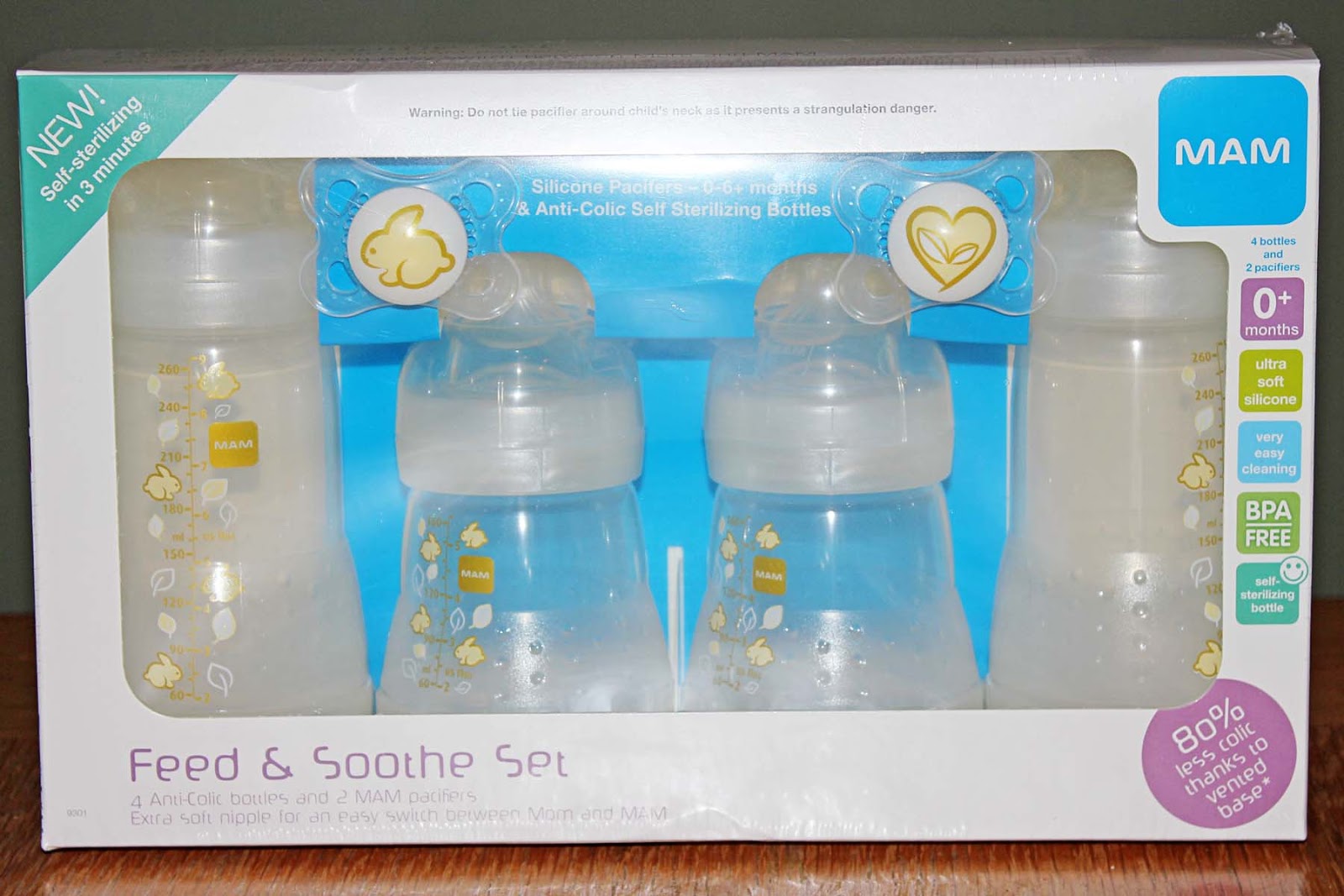 mam feed and soothe set