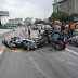 Gambar Kemalangan Konvoi Superbike
