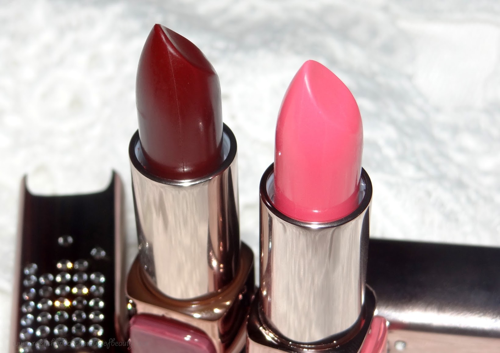 L’Oreal Paris Color Riche Swarovski Moist Matte lipsticks- review, swatches & price in India, Limited Edition Cannes 2015 Collection, L'Oreal Paris lipsticks, Arabian Night, Cherry Crush, Indian Beauty Blogger L’Oreal Paris Color Riche Swarovski Moist Matte lipsticks- review, swatches & price in India, Limited Edition Cannes 2015 Collection, L'Oreal Paris lipsticks, Arabian Night, Cherry Crush, Indian Beauty Blogger