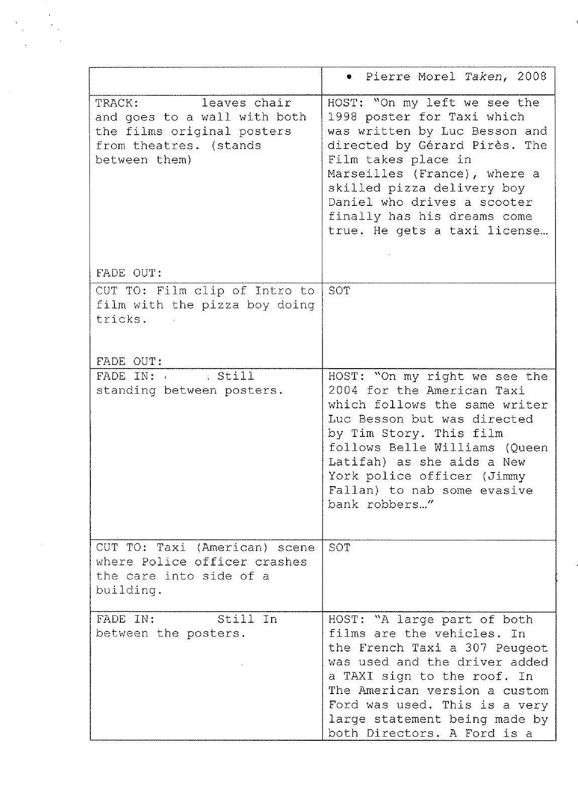 ib film documentary script example the social network trailer reaction documentary scripts