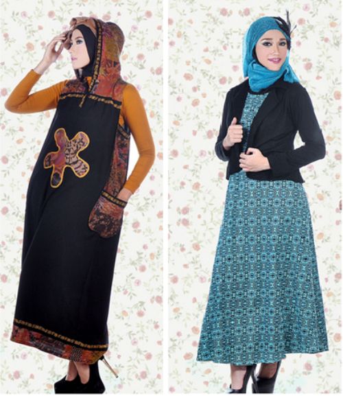 tren model baju gamis wanita 2015 tren model baju gamis wanita 2015