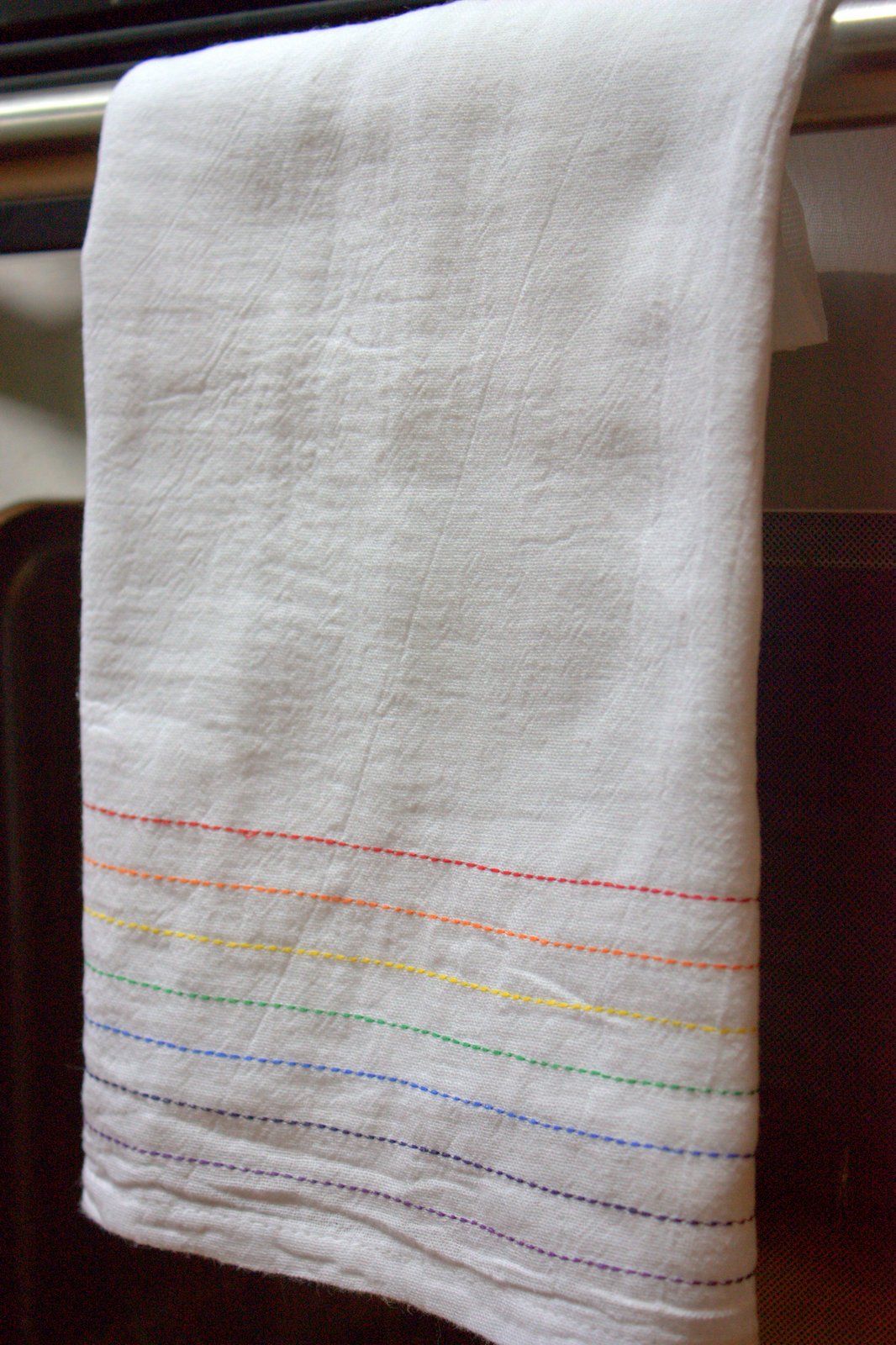 Home is Where My Story Begins Rainbow Dish Towels