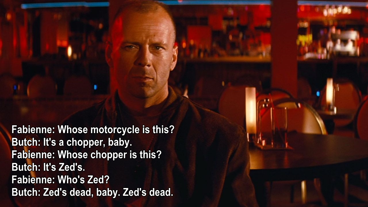 Pulp Fiction Quotes Gallery | WallpapersIn4k.net