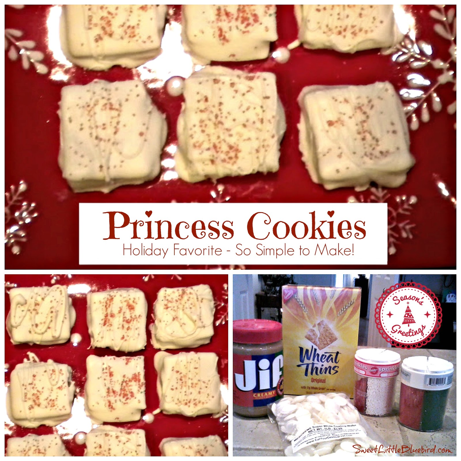 A Favorite Holiday Treat - Princess Cookies - Sweet Little Bluebird