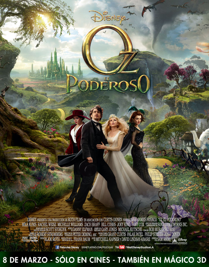 OBSESIONES OZ THE GREAT AND POWERFUL (OZ EL PODEROSO)