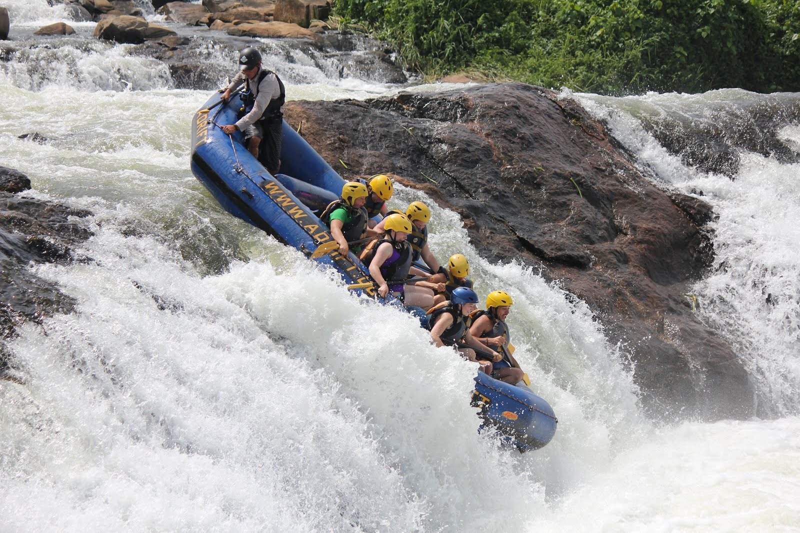 Rafiki Adventure Tours Uganda WHITEWATER RAFTING ON BUJJAGALI FALLS