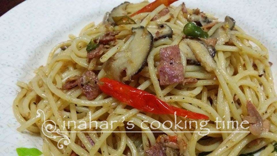 INAHAR�S COOKING TIME! SPAGHETI TUNA GORENG PEDAS INAHAR�S COOKING TIME! SPAGHETI TUNA GORENG PEDAS