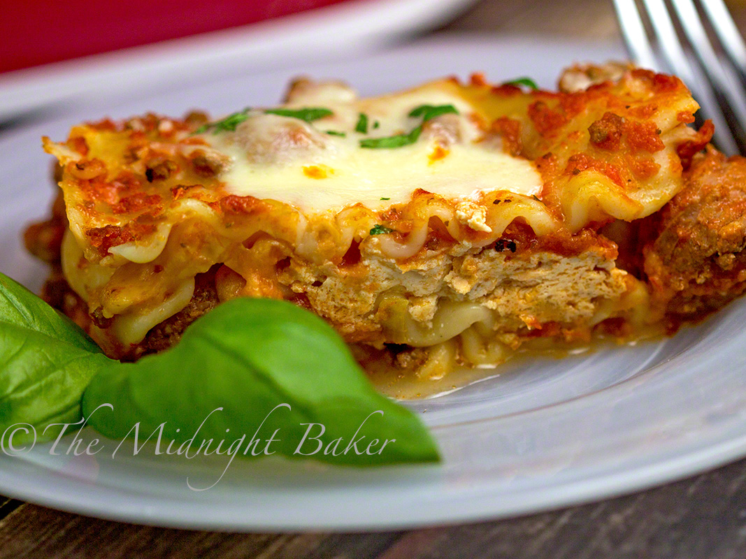 The Midnight Baker Slow Cooker Hot FiveCheese Lasagna