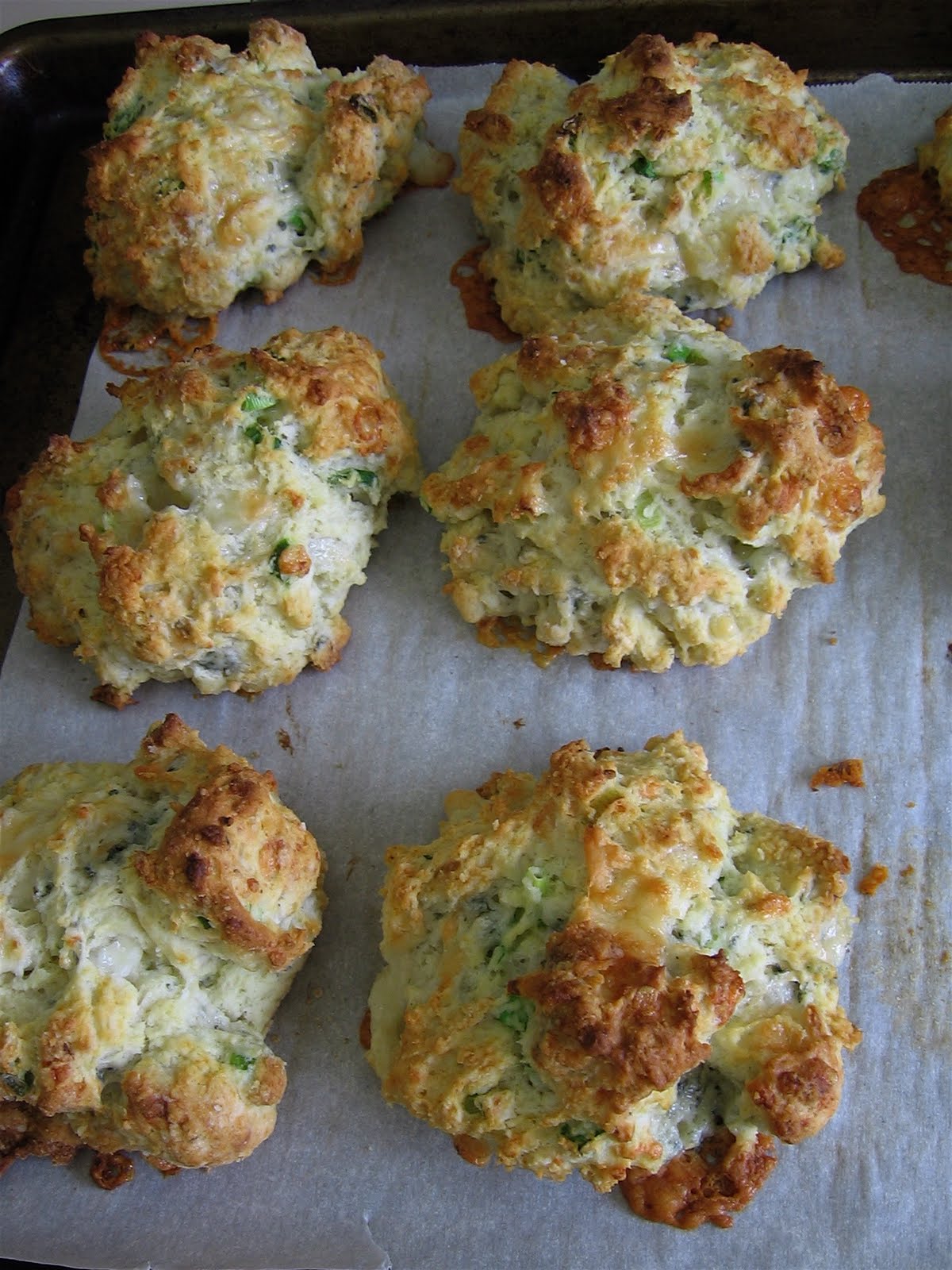 Recipes For Laughter Blue Cheese Scallion Biscuits